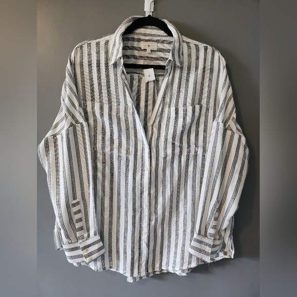 Lou & Grey Tops - LOU & GREY COTTON BLOUSE